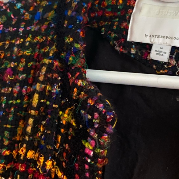 Chnel Inspired Colorful Tweed Jacket - Picture 5 of 7